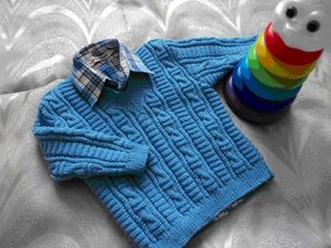 Как вязать свитер