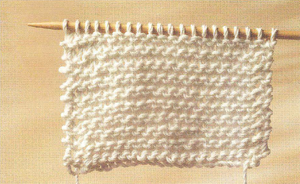 Вязание платочной вязки