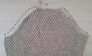 Вязание рукава для свитера