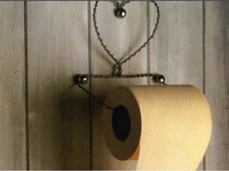 Как из подручных материалов сделать держатель туалетной бумаги