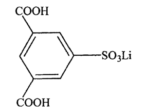 Химическая (пространственная) формула полиэфира