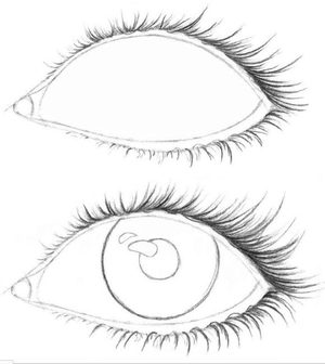 Как научиться рисовать глаза карандашом быстро и красиво