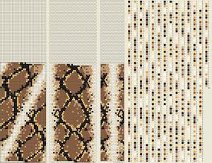 Красивый жгут из бисера: схемы плетения