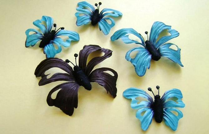 Бабочки из фоамирана своими руками: пошаговые мастер-классы с фото