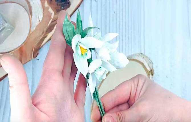 Как сделать подснежники из фоамирана своими руками: мастер-класс с пошаговым фото