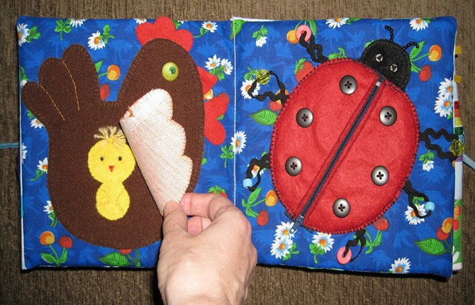 Как сделать для ребенка развивающую мягкую книжку своими руками: пошаговая инструкция с фото